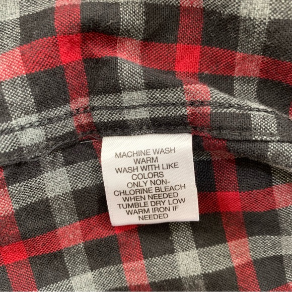 Men's Round Tree & York Long Sleeve Button Down Shirt size 2XT Tall - Picture 8 of 10